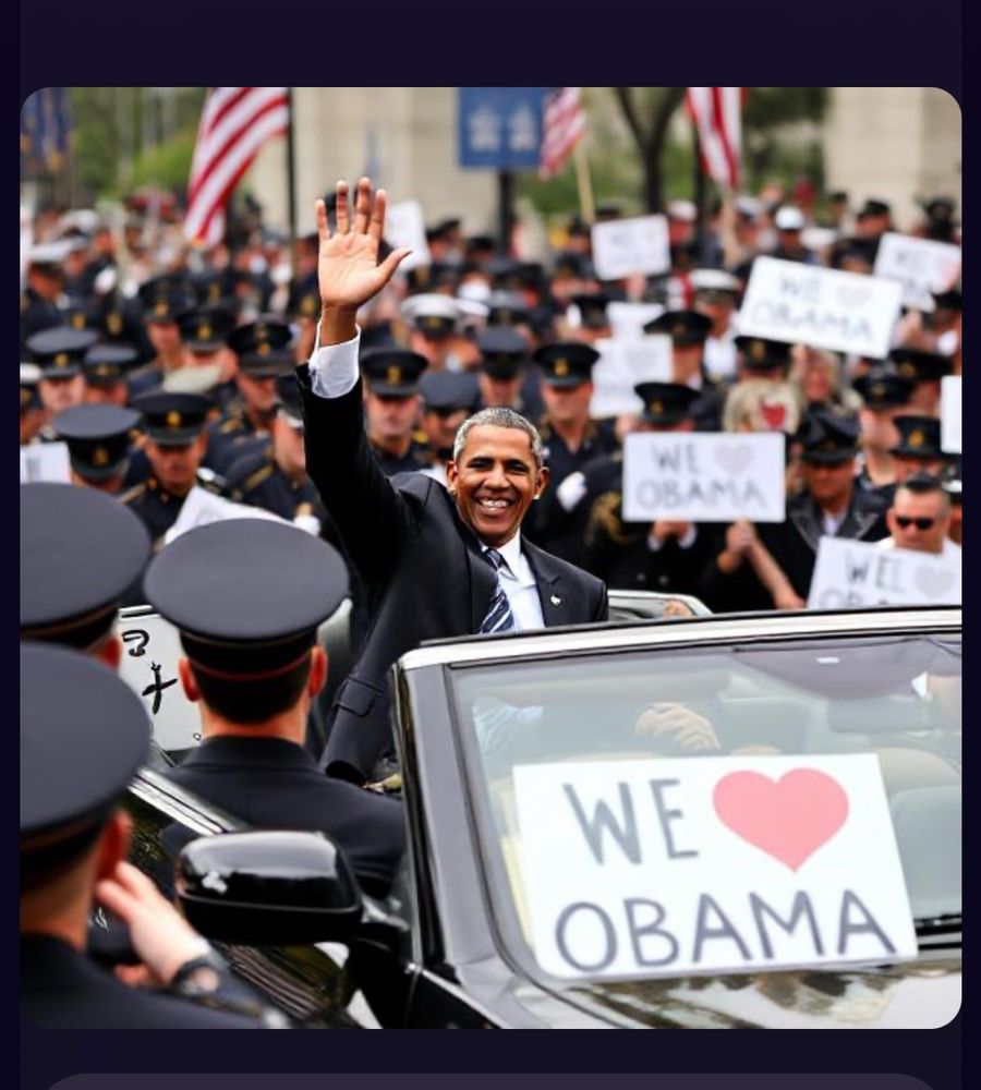 Obama in parade