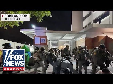 BREAKING: Anti-ICE riots EXPLODE overnight in liberal city