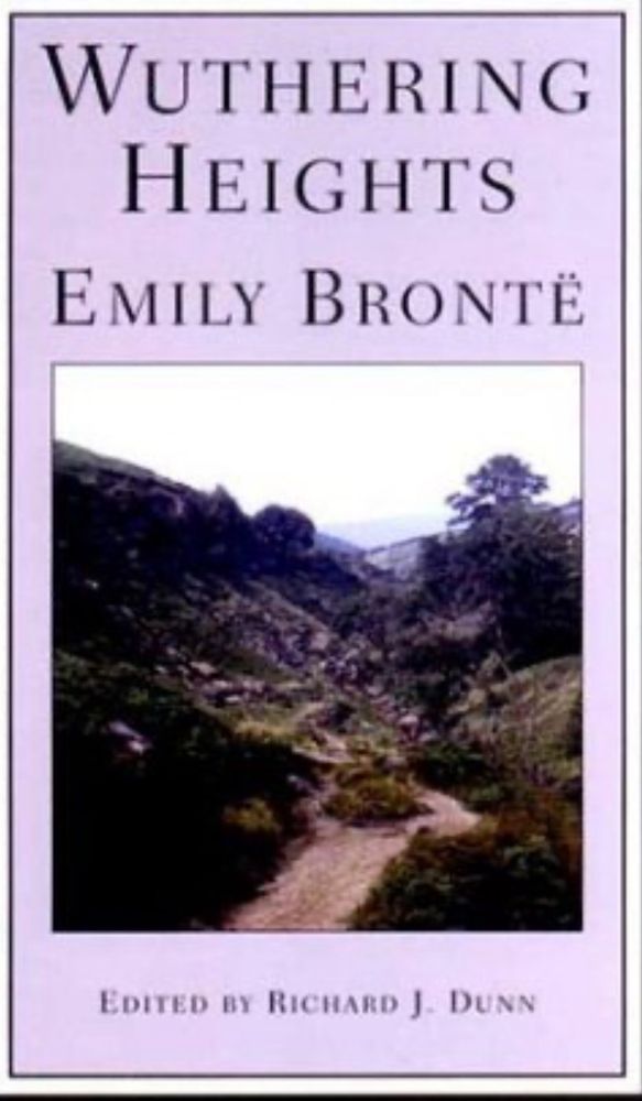 Book cover for Wuthering Heights by Emily Brontë.