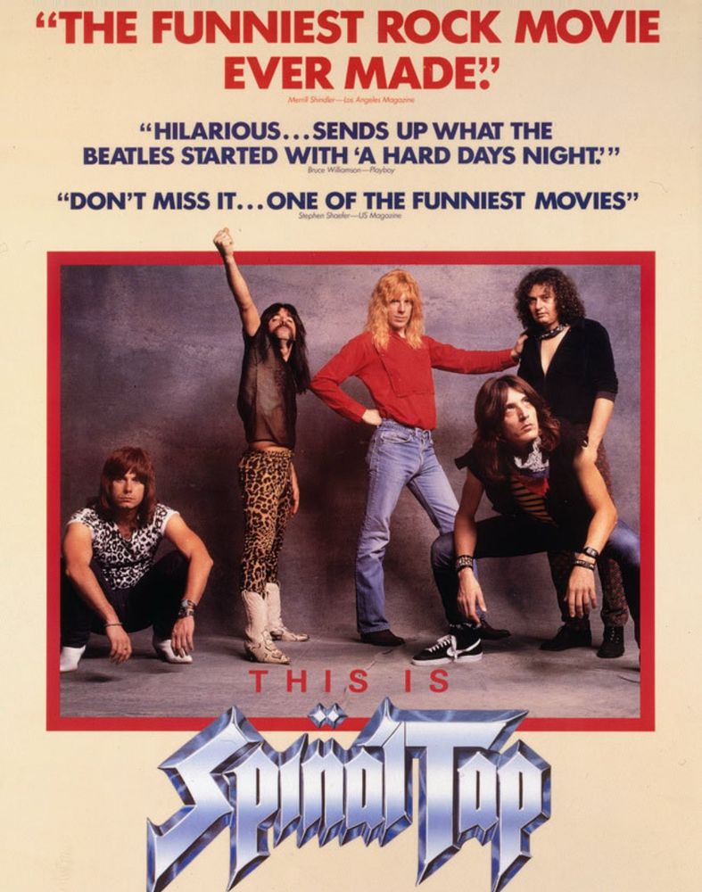 Poster for 1984’s This is Spinal Tap