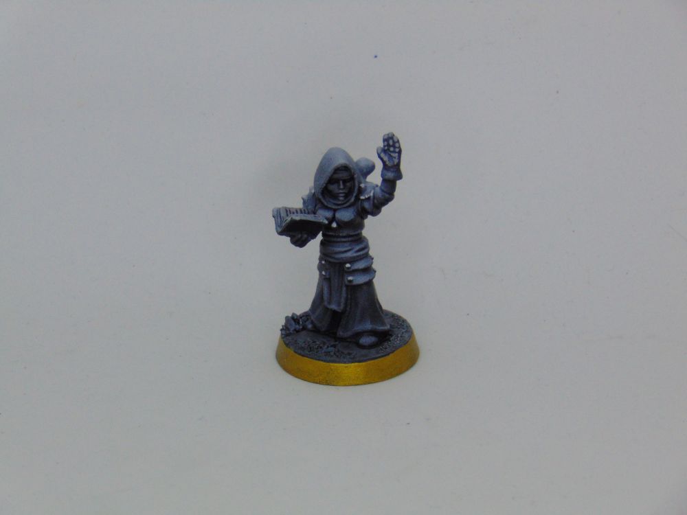 The Vestal, a game piece for Darkest Dungeon: The Board Game.