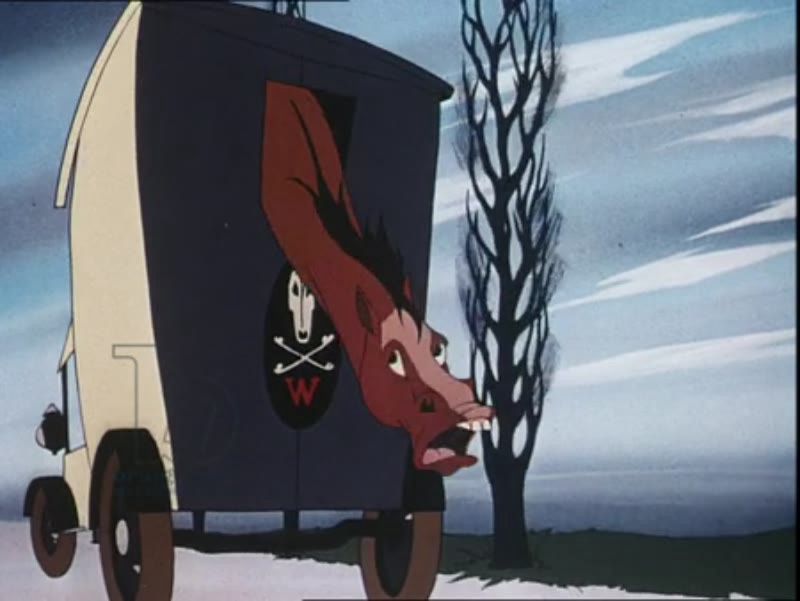 Boxer in Animal Farm is taken to the glue factory 