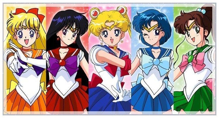 Sailormoon and the other senshi