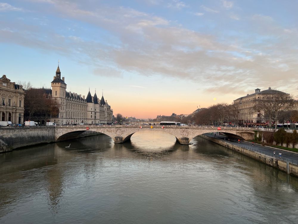 The Seine in Paris 