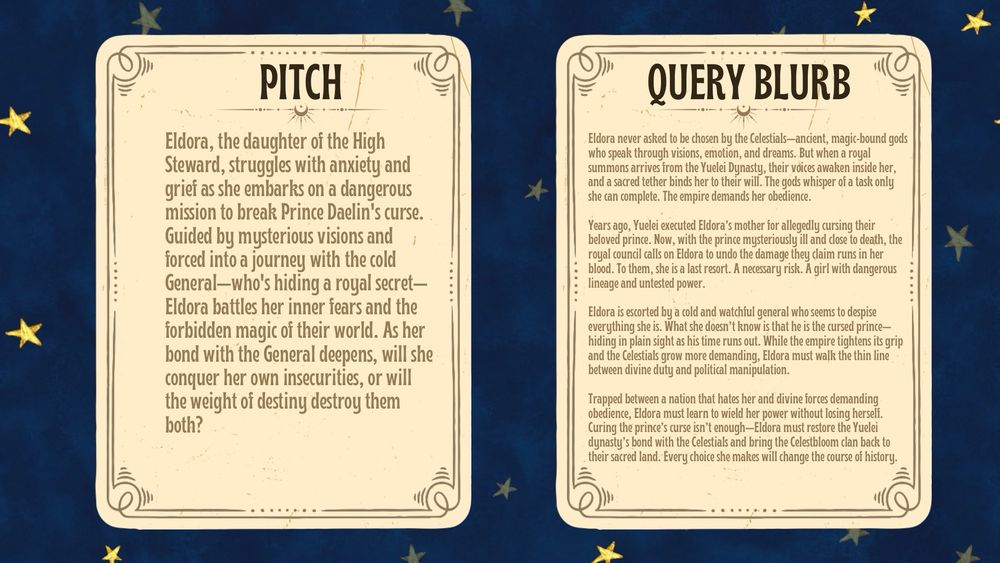Pitch and Query Blurb for The Tether
