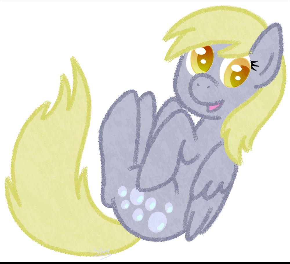 Vector art of Derpy from My Little Pony.