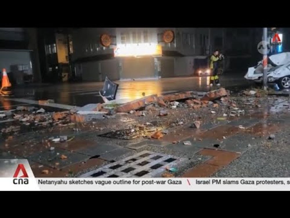 Typhoon Gaemi makes landfall in China's Fujian province