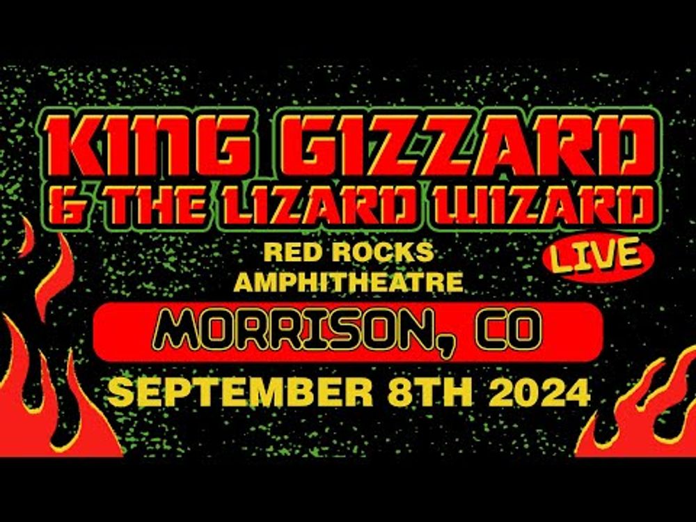 Live from - RED ROCKS AMPHITHEATRE -  MORRISON, CO  - 9/08/2024