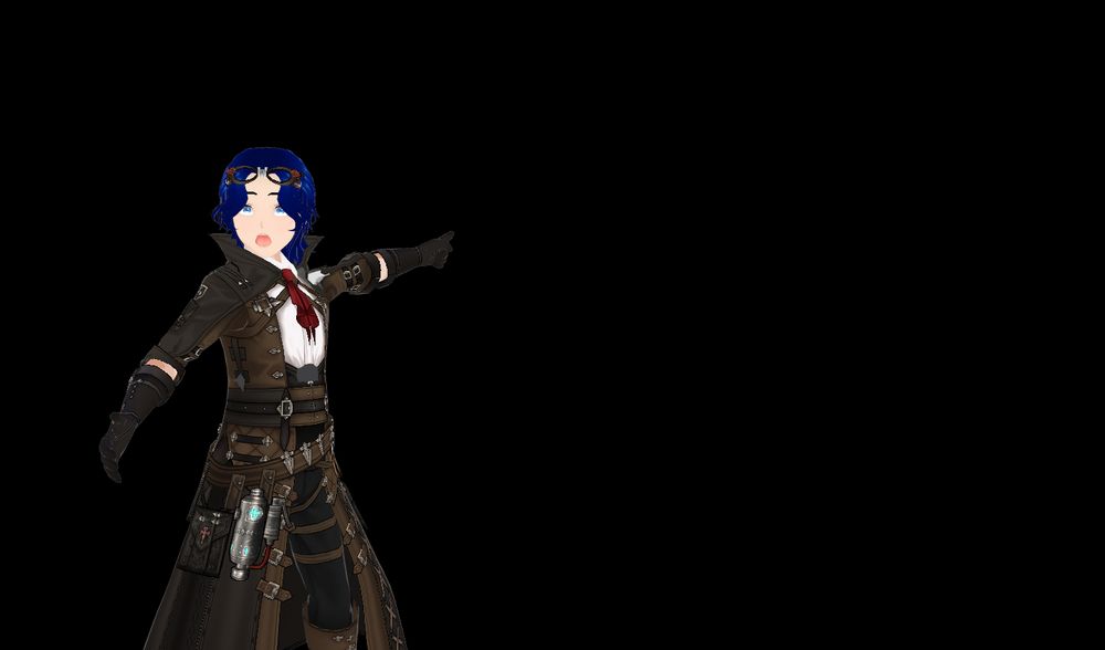 An image of Astral doing that YouTube thumbnail meme where you point at something with a surprised face