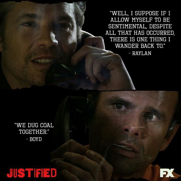 Justified is a strong top 10 contender.