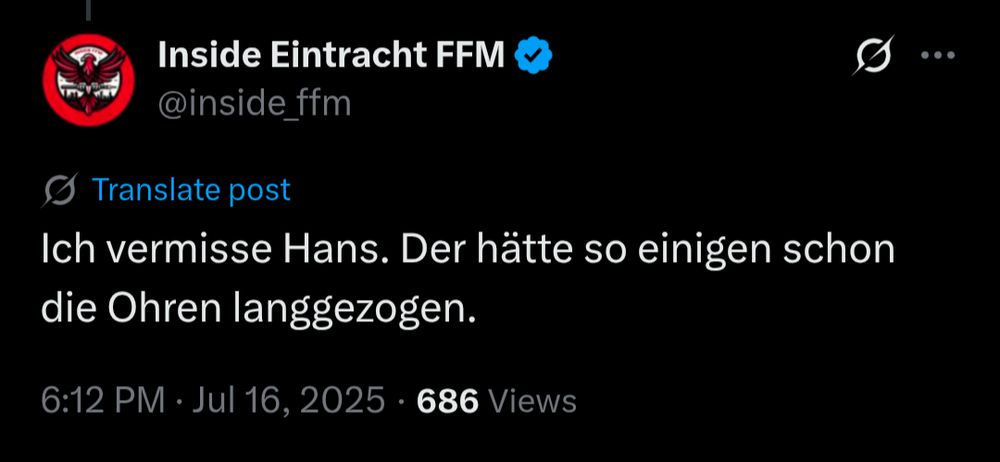 Ich werde vermisst auf X