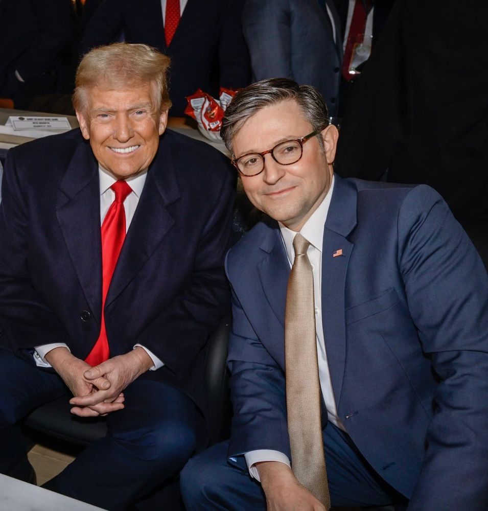 Donald Trump und Mike Johnson