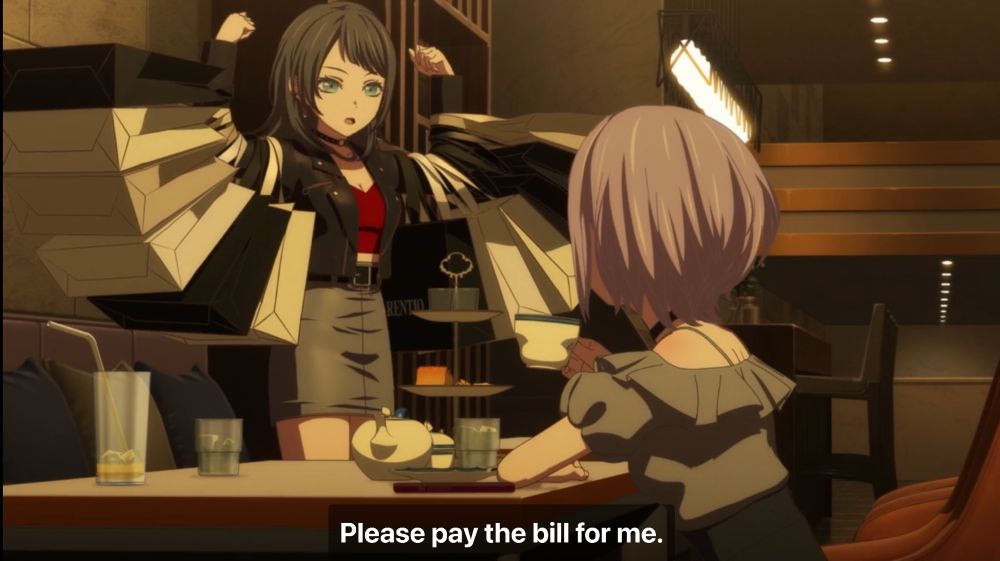 Umiri pitelee ostoskasseja, Ave Mujica ep8