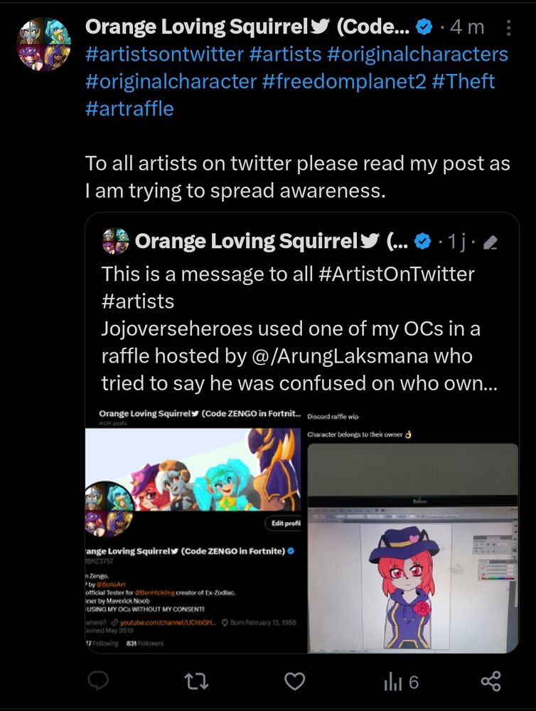 Screenshots in Twitter
