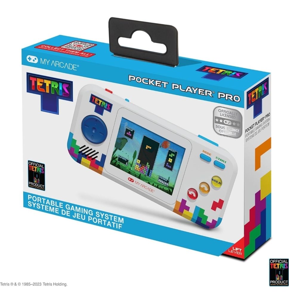 A product photo of Tetris Pocket Player Pro