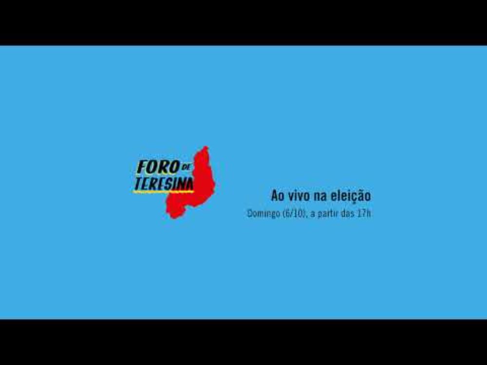 Foro ao vivo na eleição - 06/10