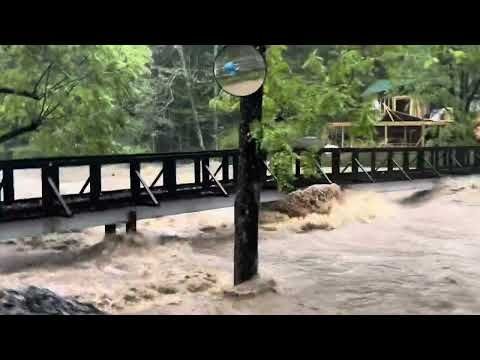 Yancey County Burnsville flood 2024, Jay-Paul Thibault