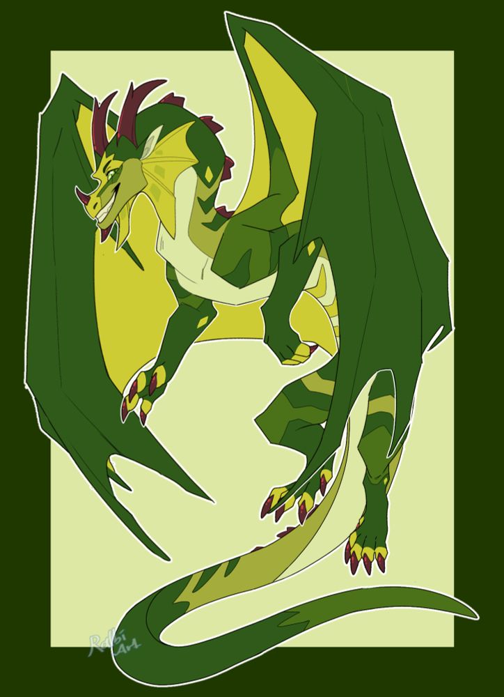 Green Happy sandwing Lady :D