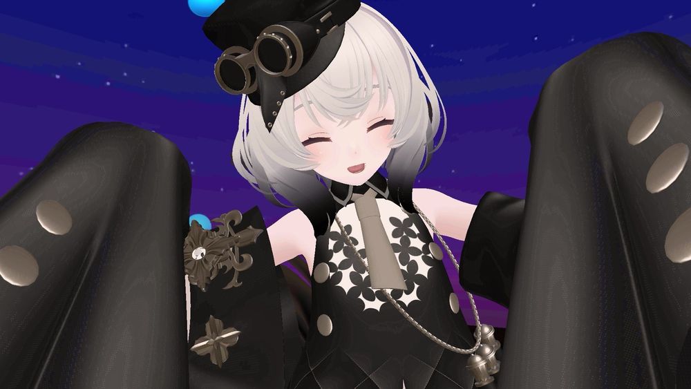 私のVRChatアバターの一つです。
シマエナガモチーフの「シェーナ」です。BOOTHにて購入させていただきました。