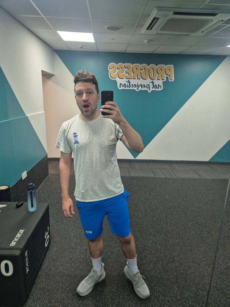 Man at the gym
