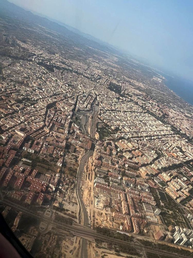 Imagen aérea de la ciudad de Valencia
