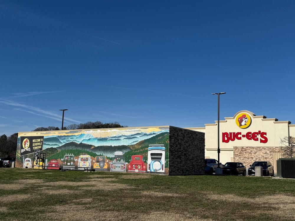 Buc-ee’s in Sevierville, TN - AKA the land of Dolly Parton 