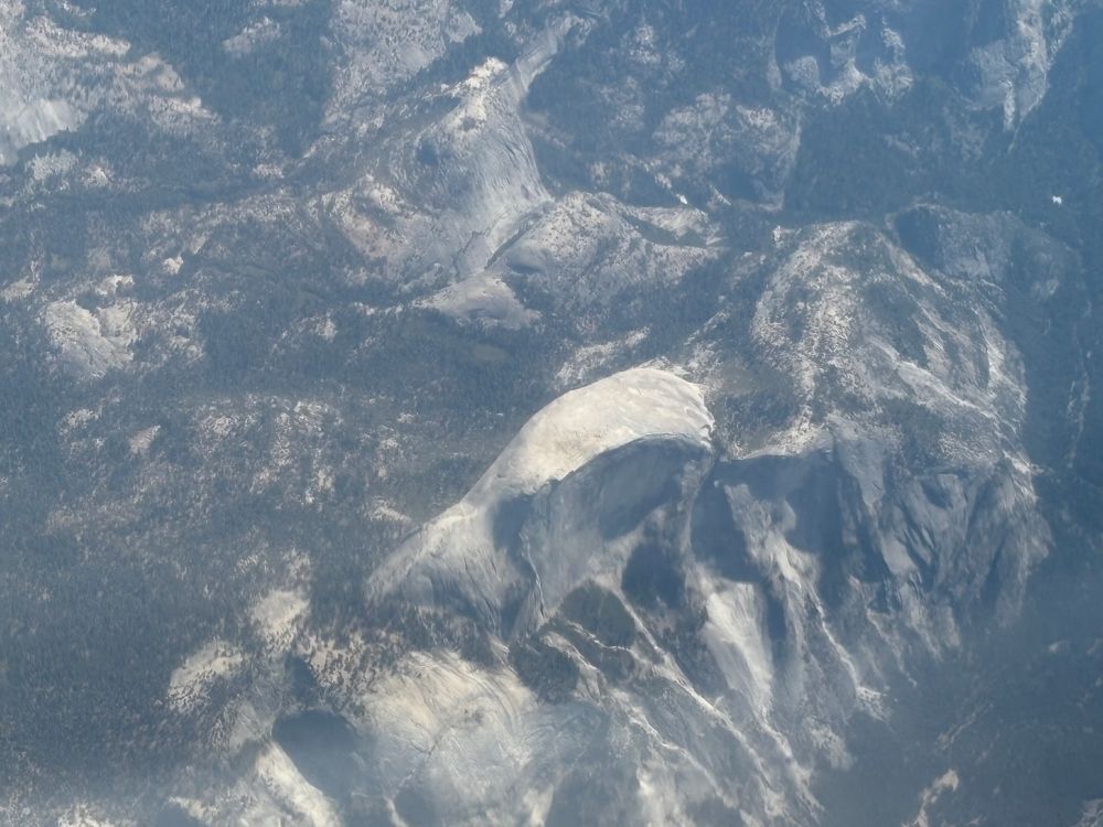Half Dome from above 
