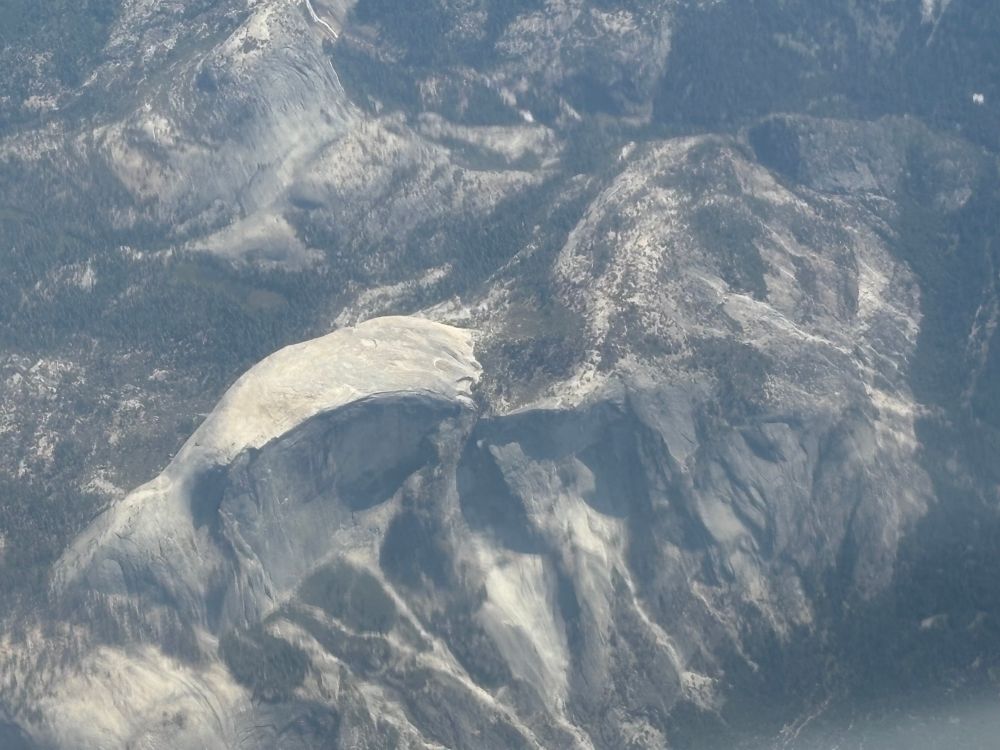 Half Dome from above 