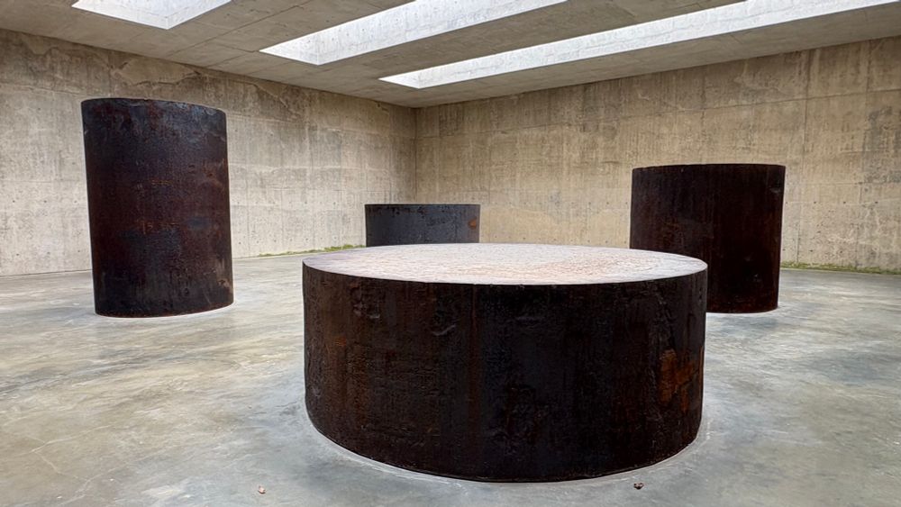 Four Rounds: Equal Weight, Unequal Measure, by Richard Serra