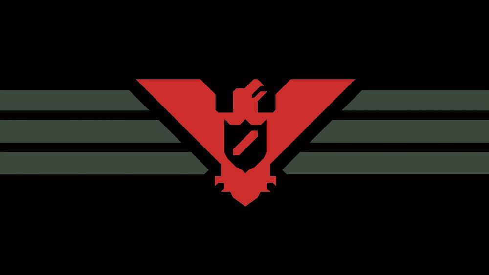 the papers please logo, which is the emblem of the fictional arstotzka