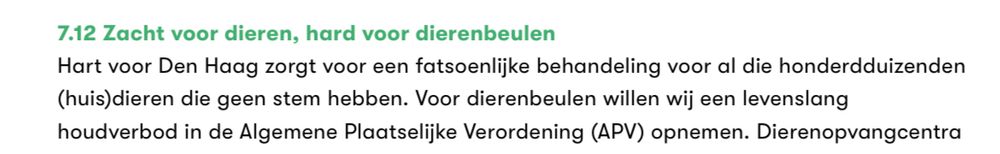 Screenshot uit verkiezingsprogramma