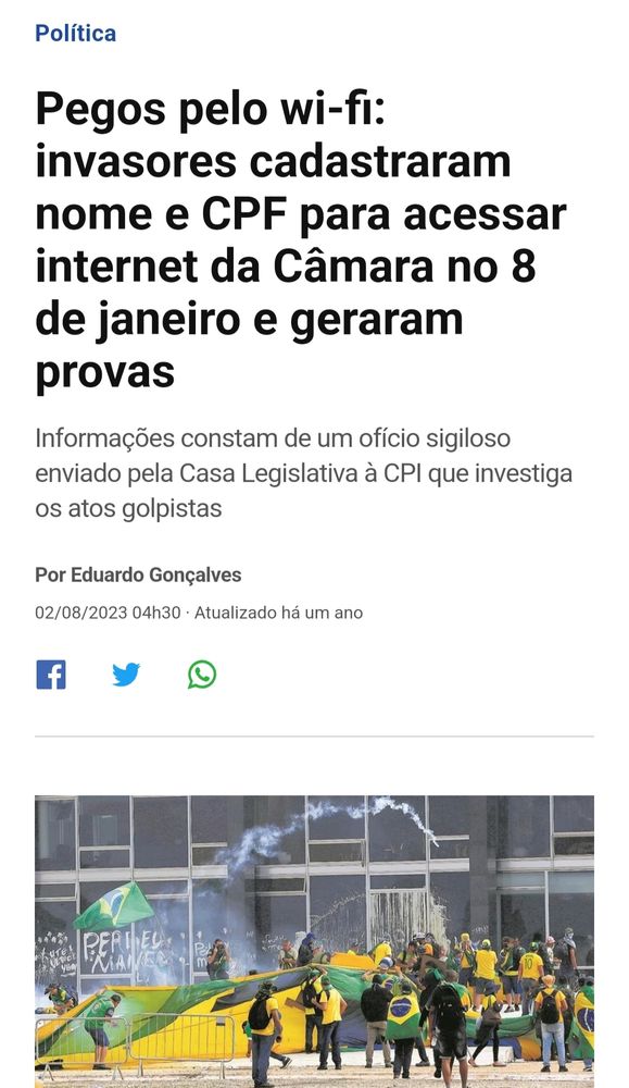 Esse é o nível de intelicto do "gênio" que hoje está usando VPN pra acessar a rede do Kiko dos Foguetes...