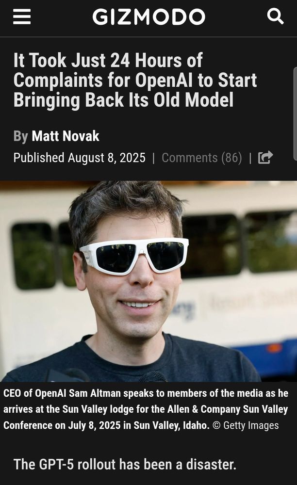 Sam Altman wearing white rimmed sunglasses 