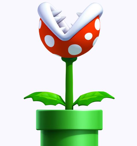 A piranha plant from Mario