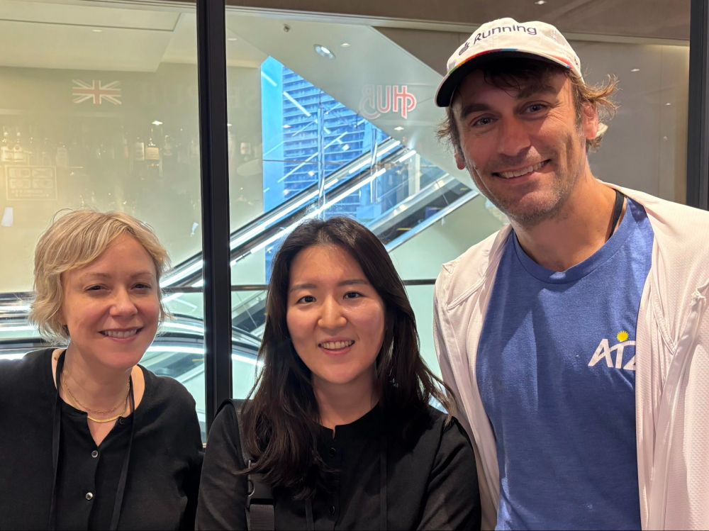 Lauren, Sunnie, and Jeff (photo taken at CHI 2025)