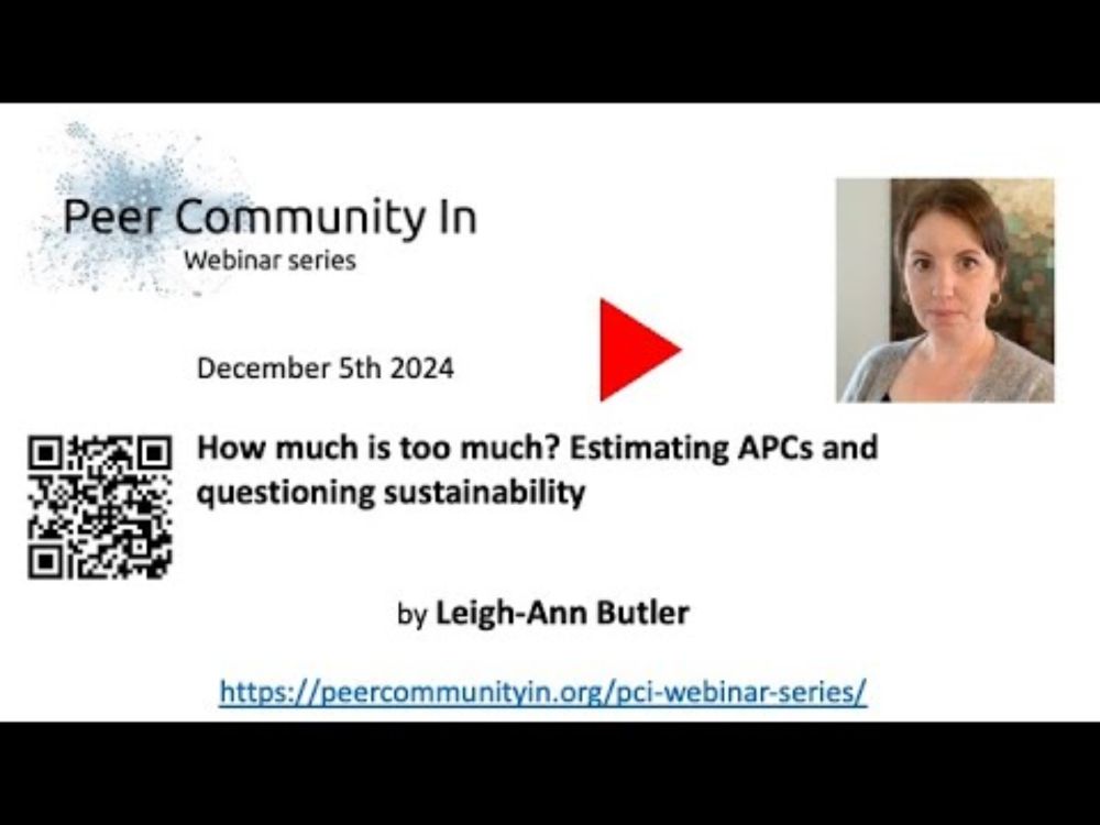 PCI webinar- Leigh-Ann Butler -How much is too much? Estimating APCs and questioning sustainability