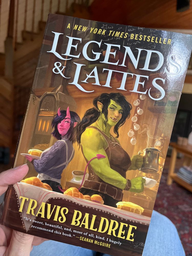 Cover of book Legends and Lattes