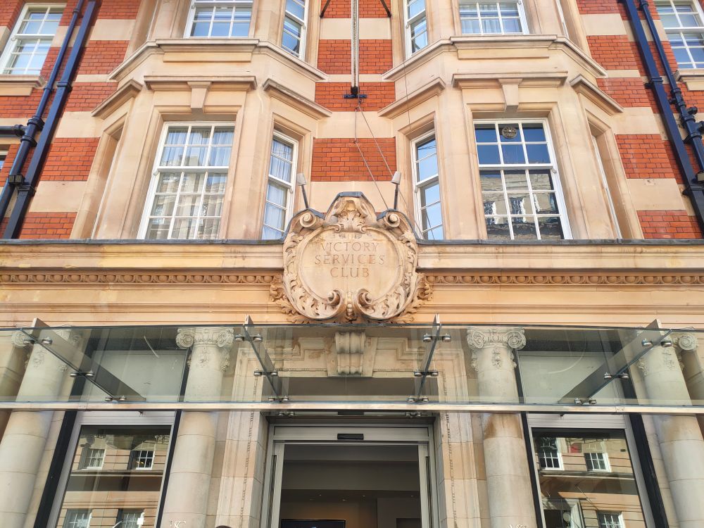 A picture of the Victory Services Club 