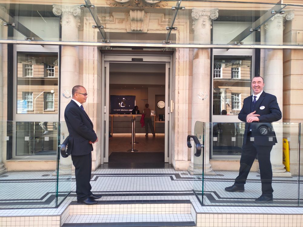 Another picture of the Victory Services Club 