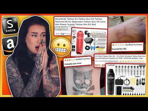 Tattoo Enthusiast Reacts To: Shein & Amazon Tattoo Kit Reviews