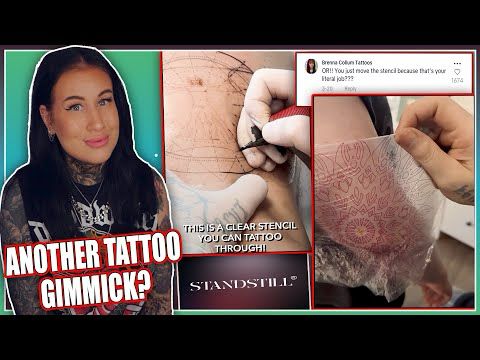 New Viral Tattoo Stencil Is It Genius Or Useless? | STANDSTILL