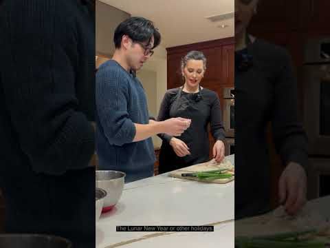 That time I made dumplings with Governor Gretchen Whitmer for lunar new year.