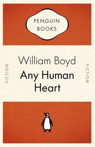 Front cover for William Boyd’s 2007 book, Any Human Heart