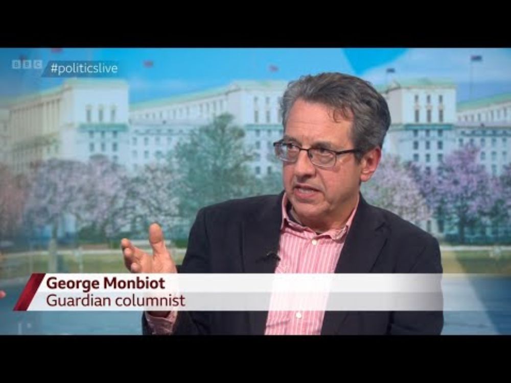 George Monbiot | BBC Politics Live | 2 April 2025 | Just Stop Oil