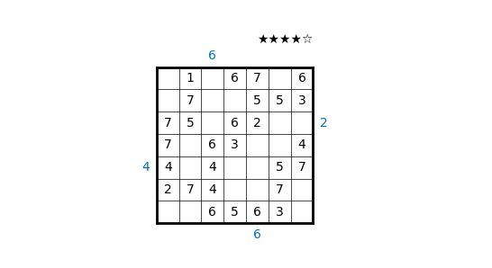 solved sevendoku grid