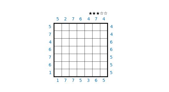 sevendoku grid