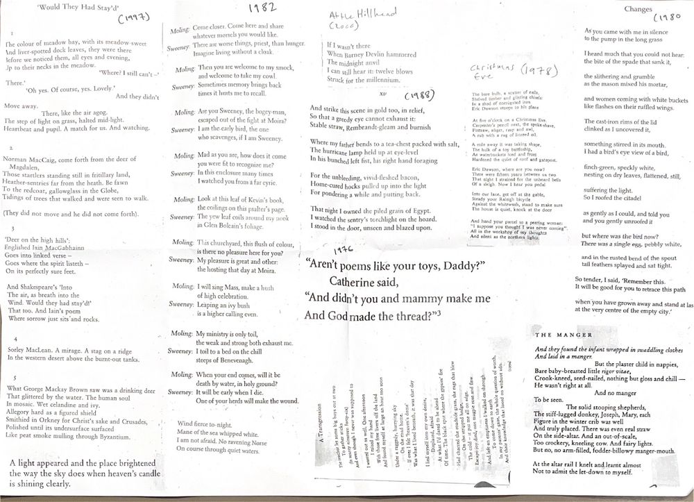 Seamus Heaney Christmas poems