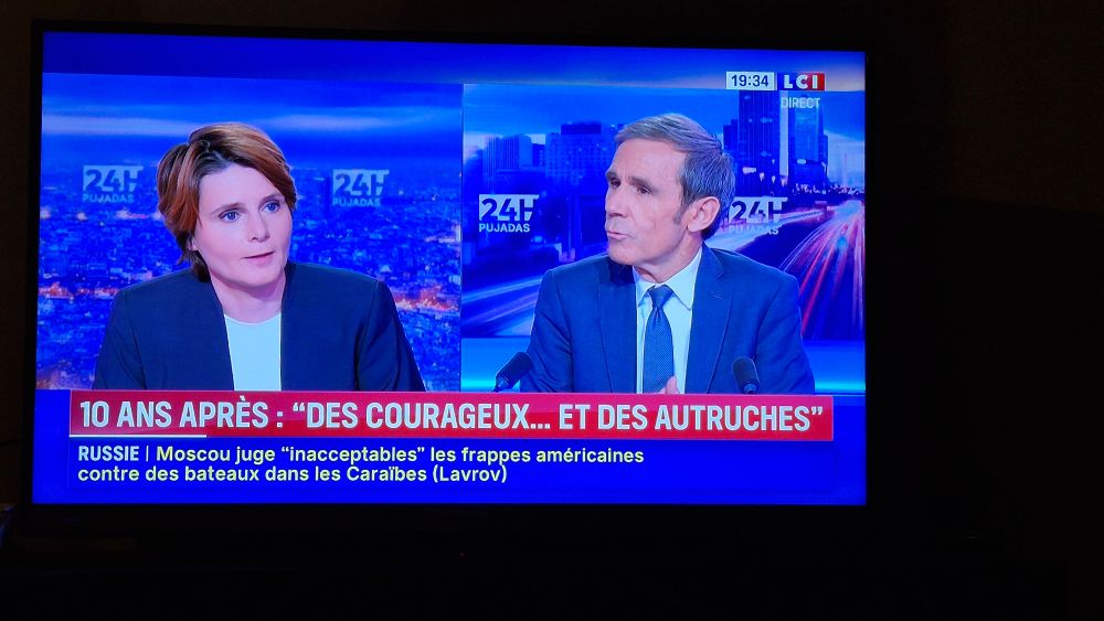 Fourest et Pujadas sur LCI. 