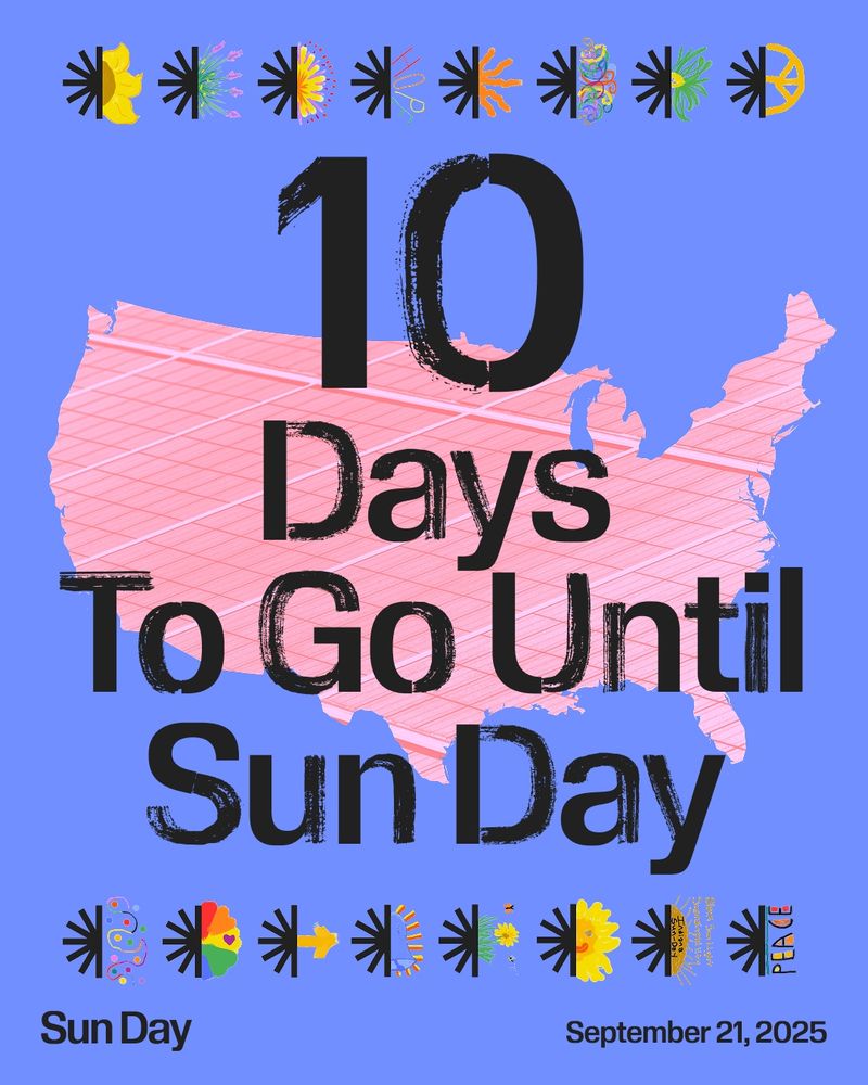 10 Days to go until Sun Day 
