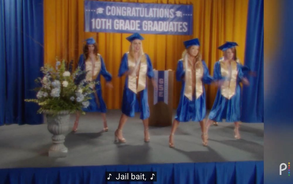still from girls 5 eva song "jail bait" 